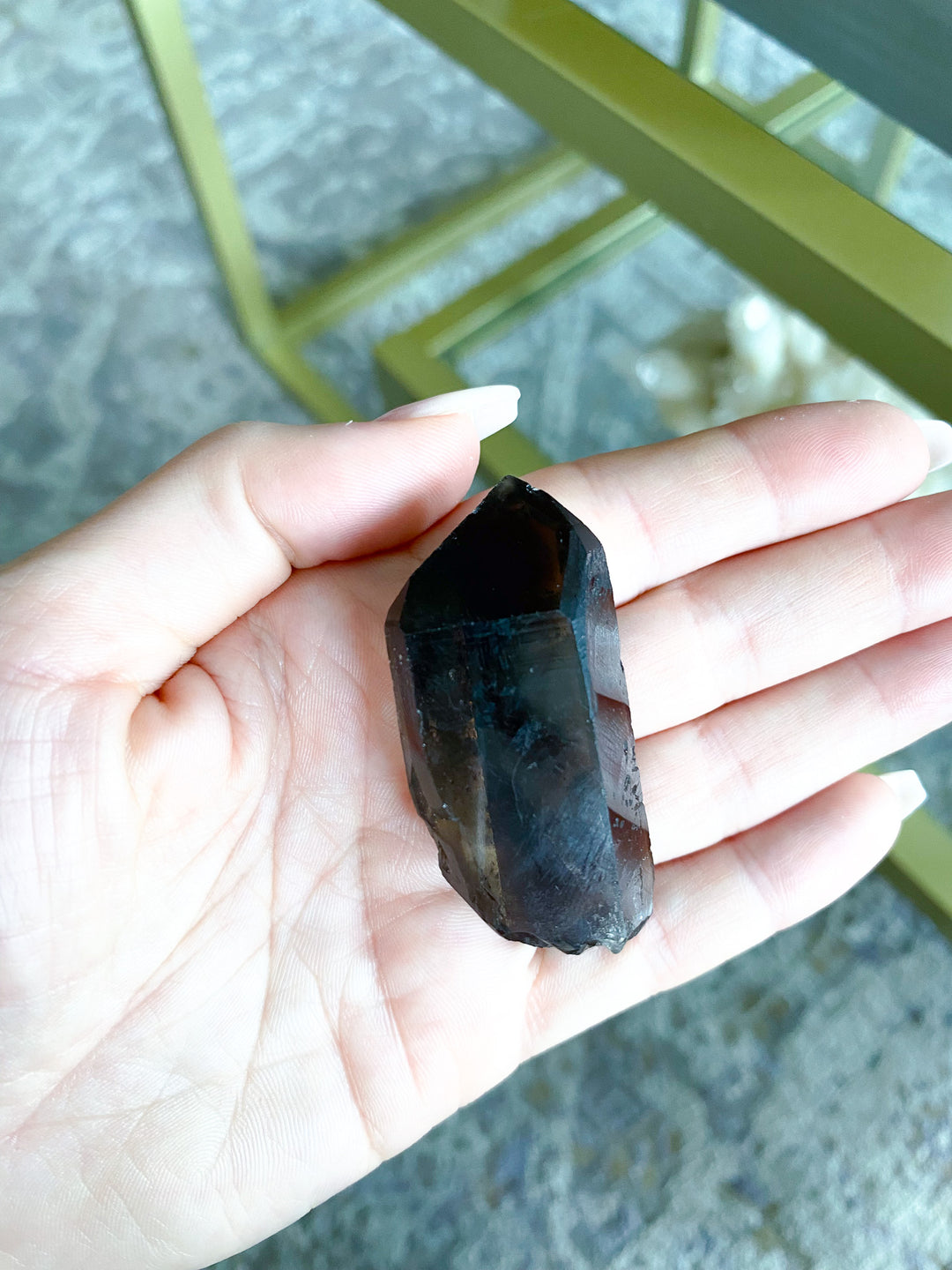 Natural Smokey Quartz Point
