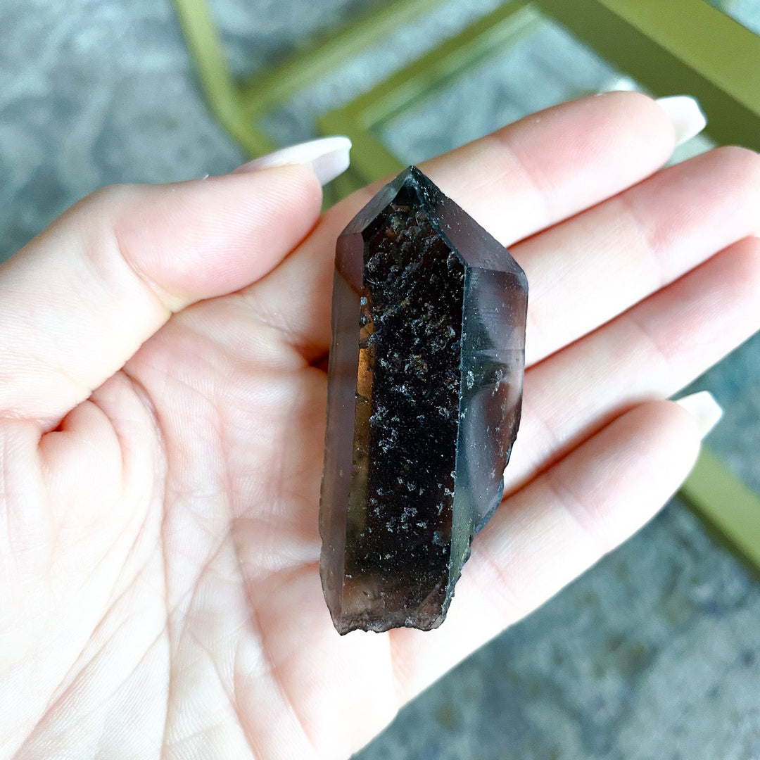 Natural Smokey Quartz Point