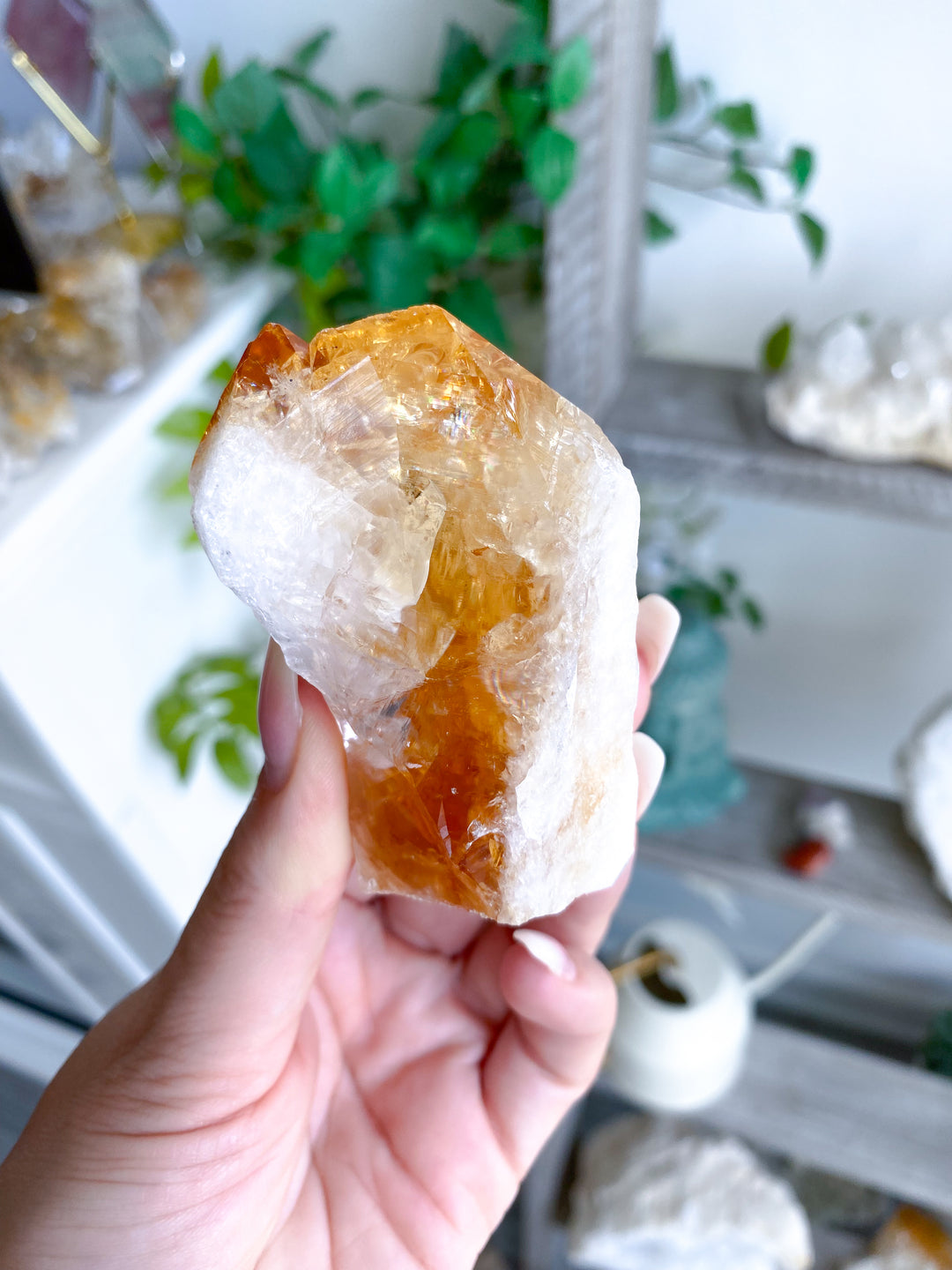 PROSPERITY: Citrine Point Top Polish Tower #2