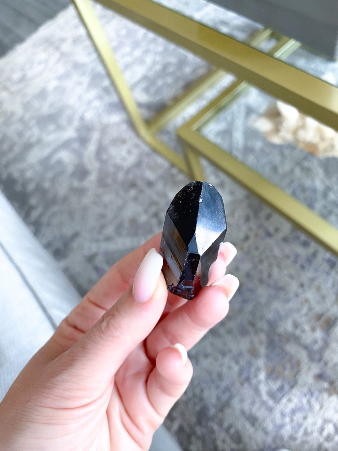 Natural Smokey Quartz Point