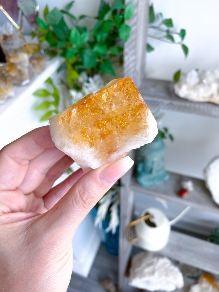 PROSPERITY: Citrine Point Top Polish Tower #2