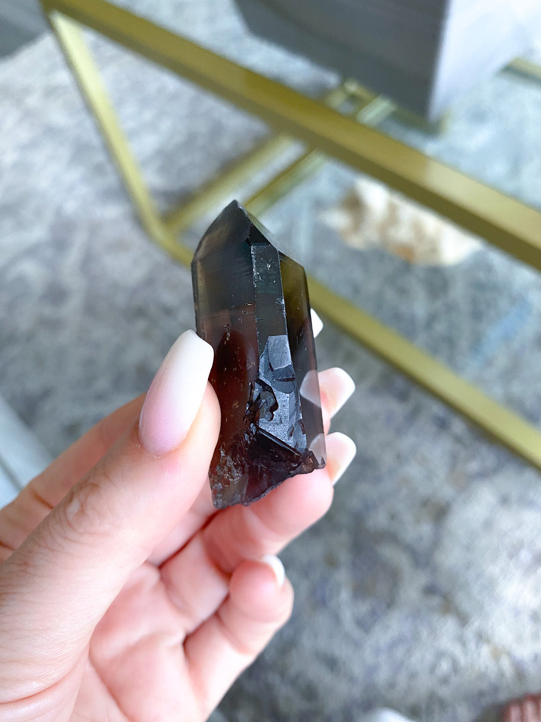 Natural Smokey Quartz Point