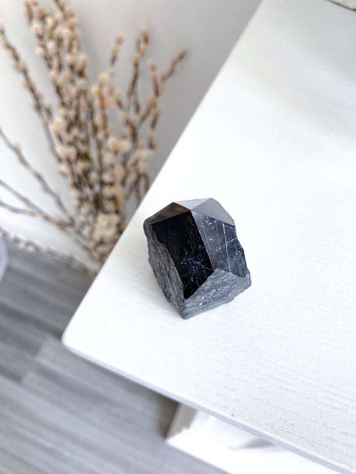 Black Tourmaline Top Polish Tower #6