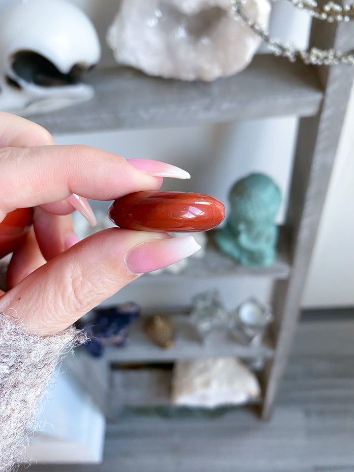 Red Jasper Coin