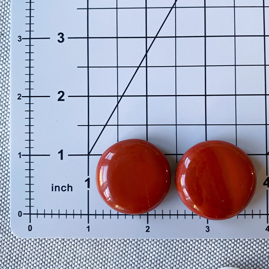 Red Jasper Coin