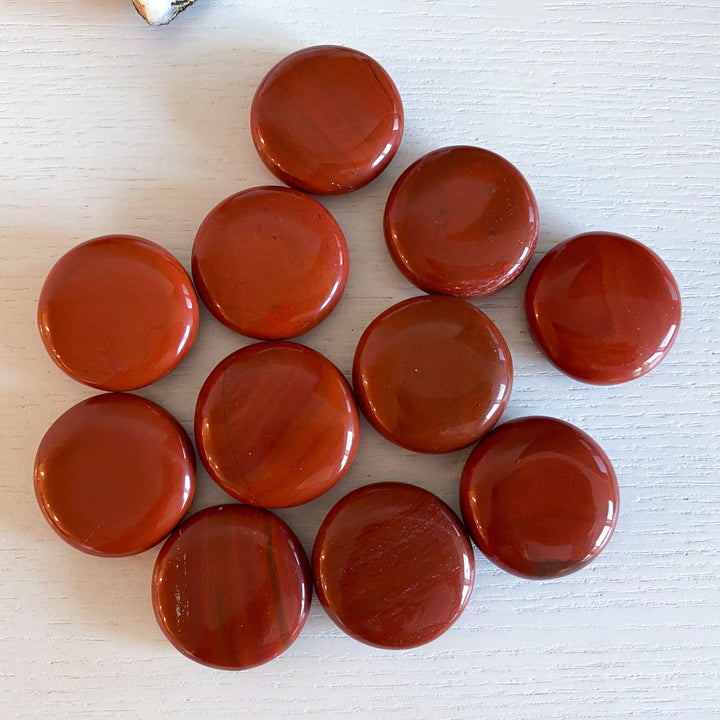 Red Jasper Coin