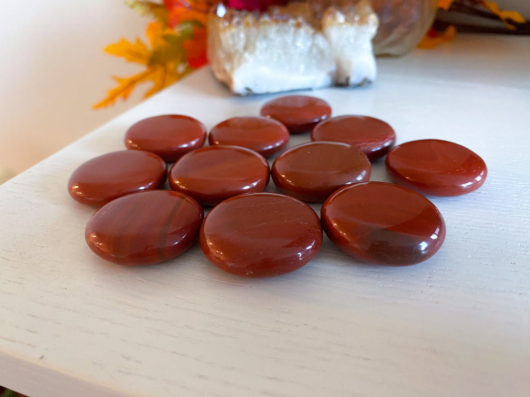 Red Jasper Coin