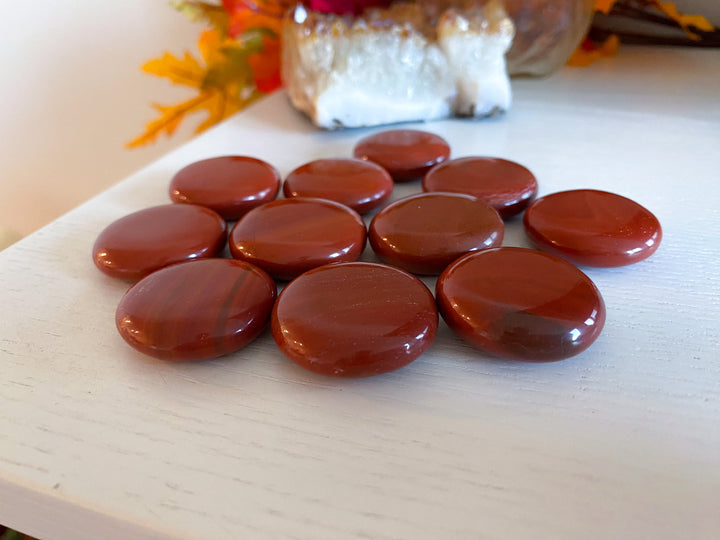 Red Jasper Coin