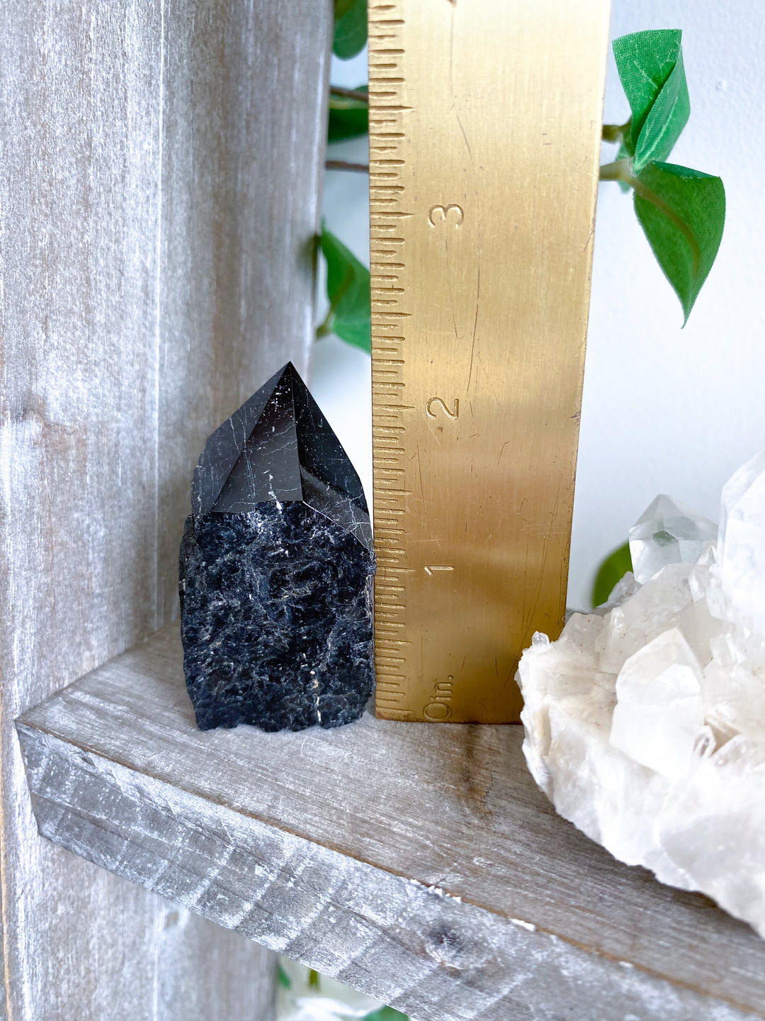 Black Tourmaline Top Polish Tower #6