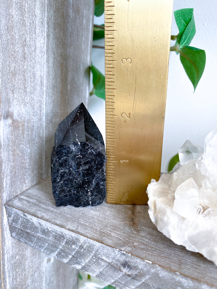Black Tourmaline Top Polish Tower #6