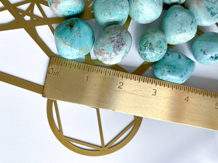 Peruvian Turquoise Pebble Stone