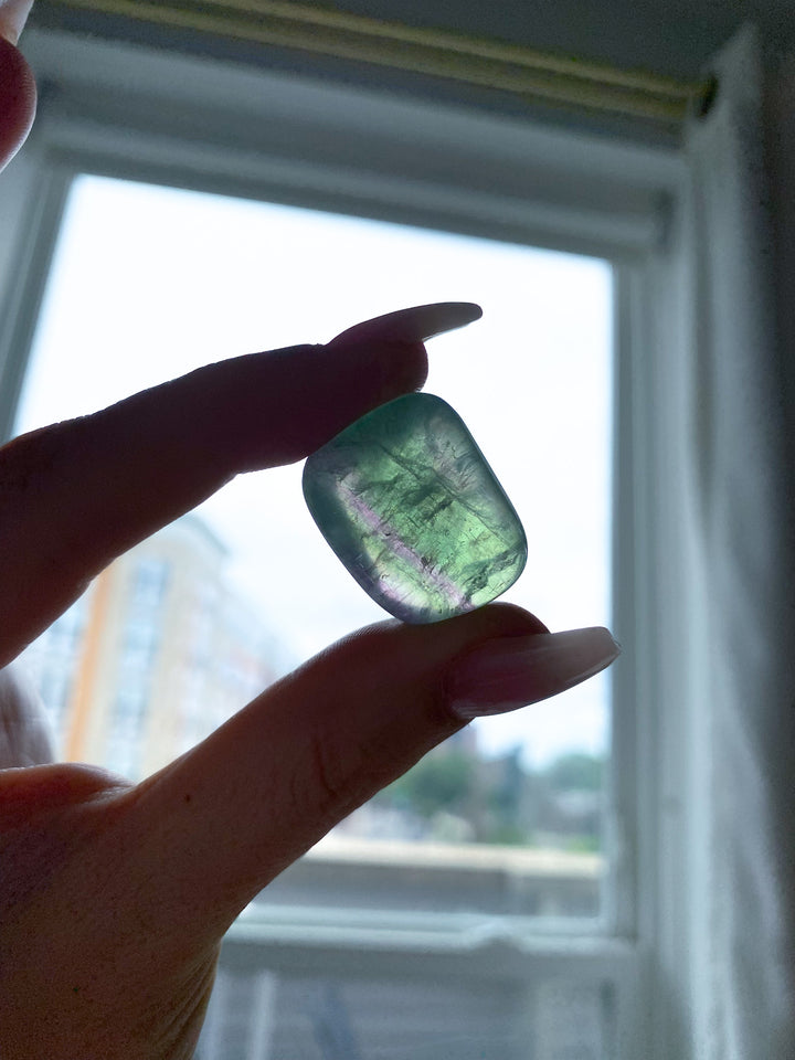 Green Fluorite Tumble