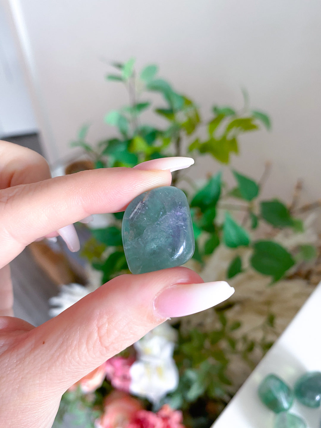 Green Fluorite Tumble