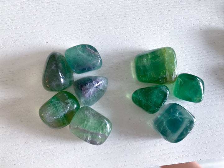 Green Fluorite Tumble