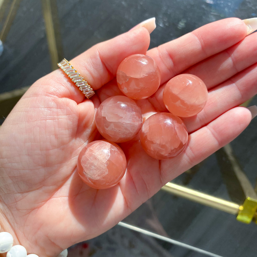 Rose Calcite Mini Sphere