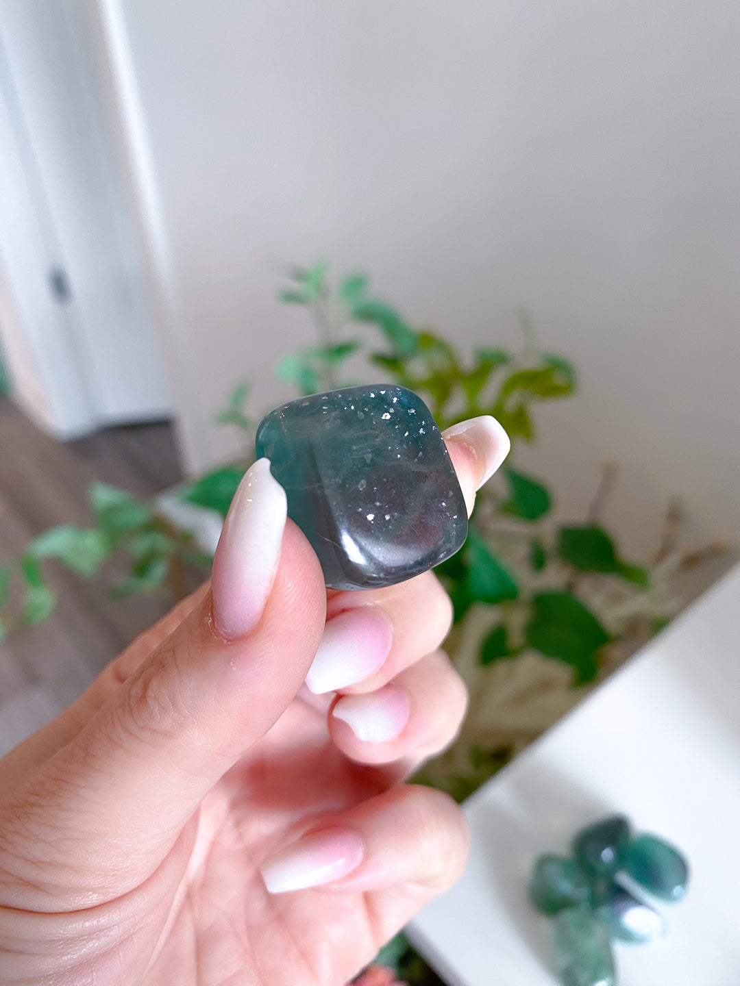 Green Fluorite Tumble