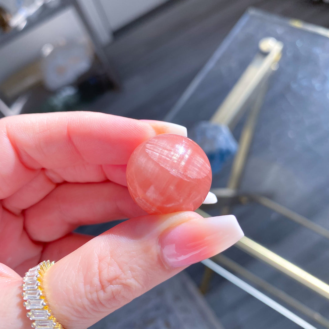 Rose Calcite Mini Sphere