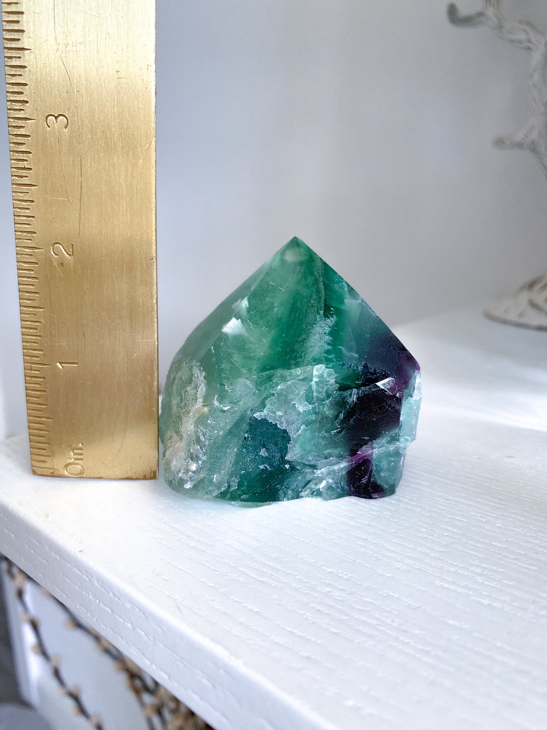 Fluorite Top Polish Point #20