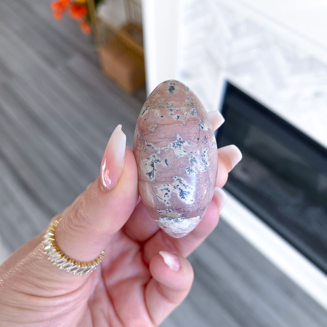 Small Pink Dendritic Shiva