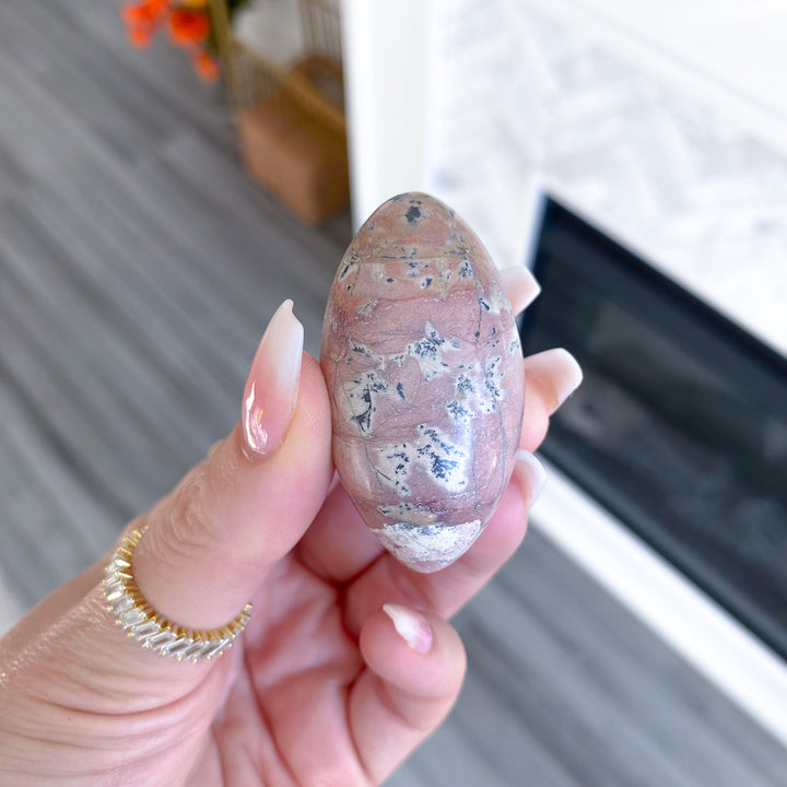 Small Pink Dendritic Shiva