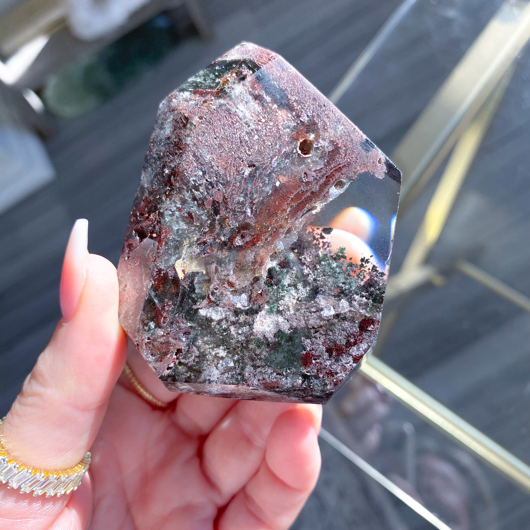 Large Garden Quartz Freeform 
