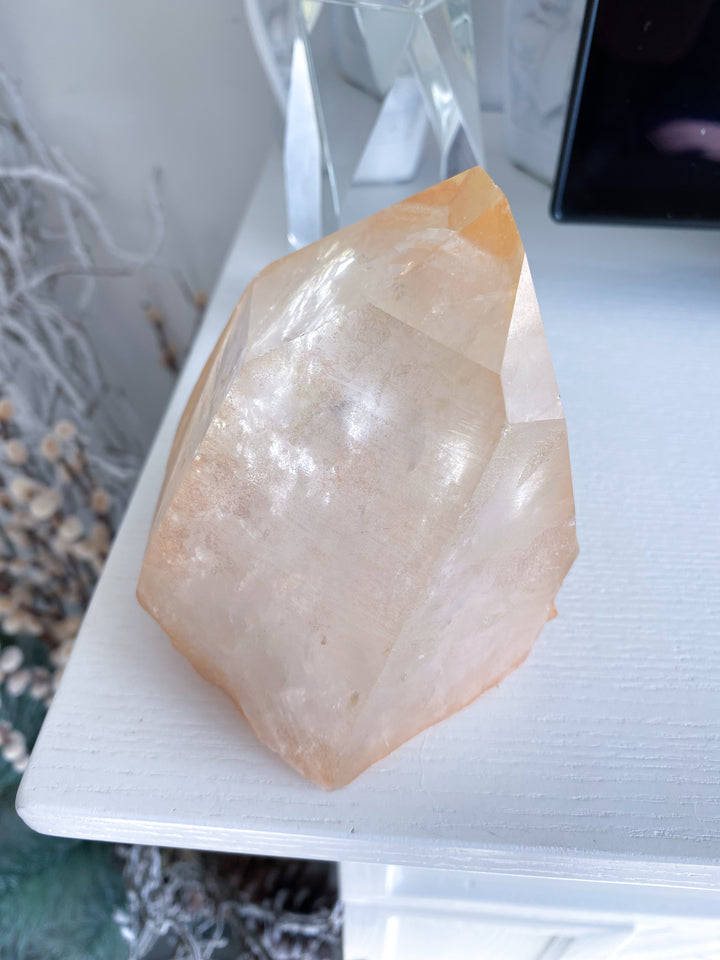 XL RARE Tangerine Quartz - 2 lb Cluster
