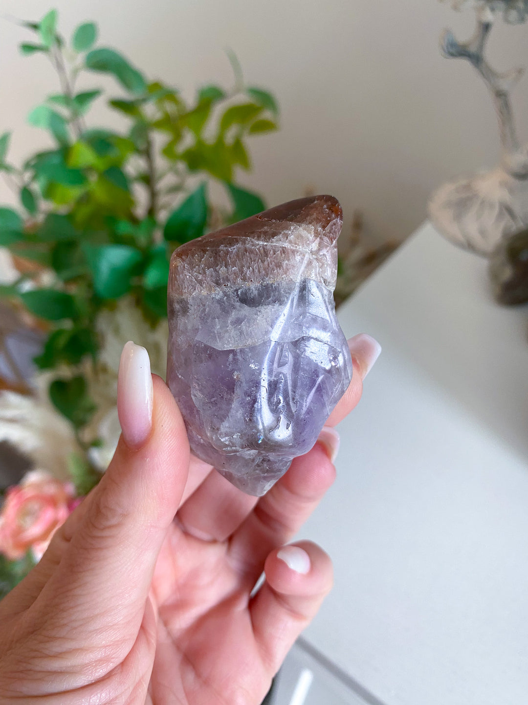Alien Amethyst Freeform Tumble