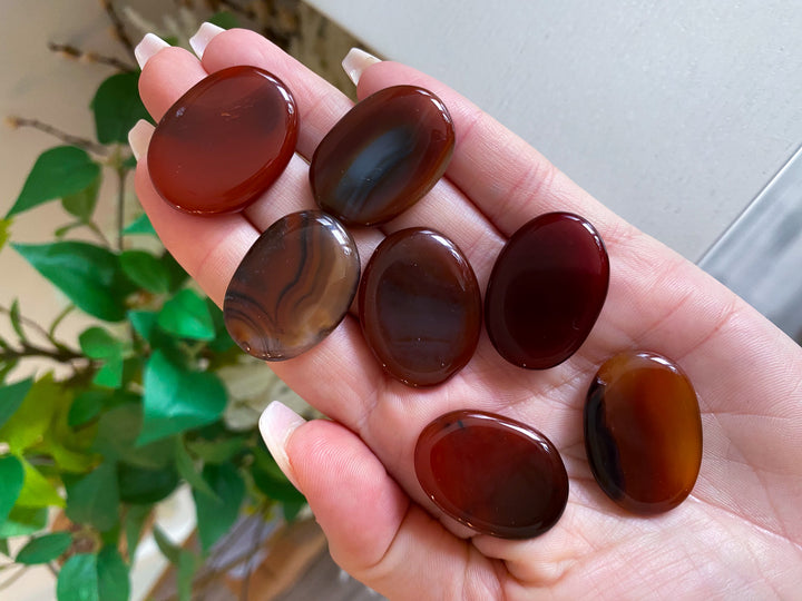 Dark Carnelian Coin