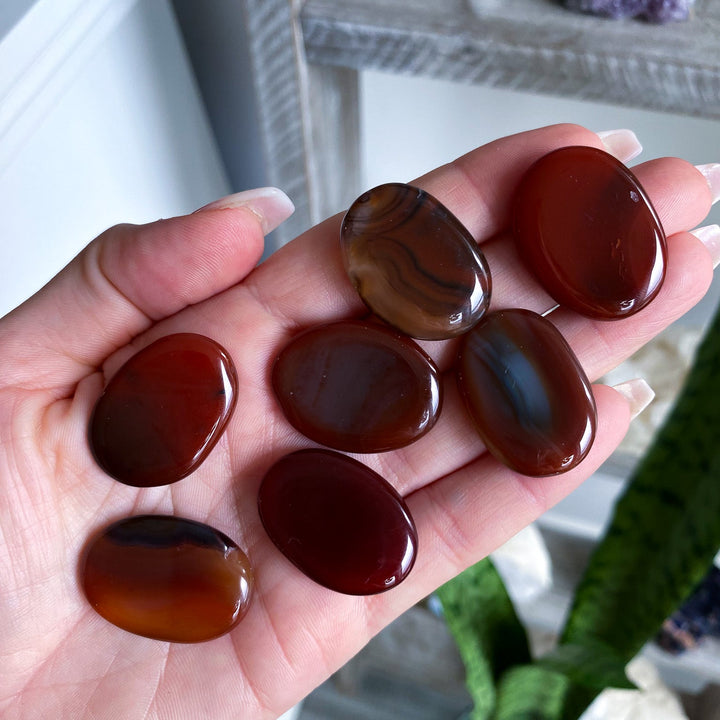 Dark Carnelian Coin