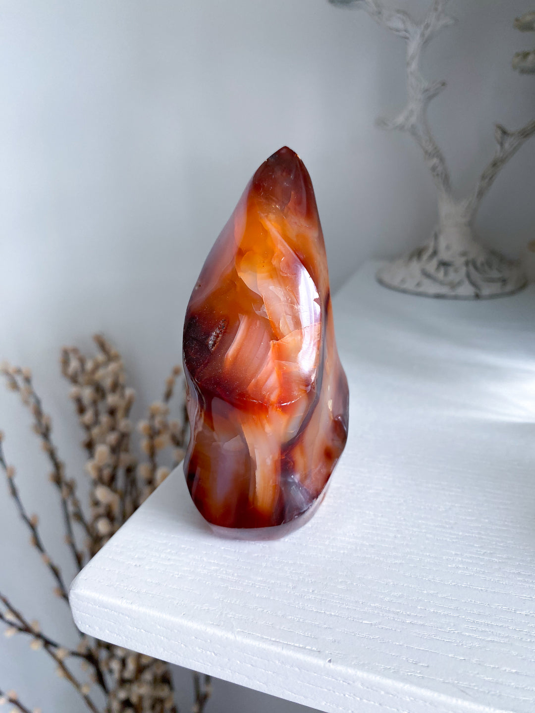 Unique Carnelian Flame #9
