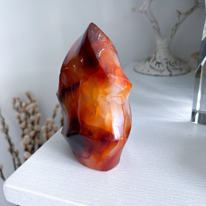 Unique Carnelian Flame #9