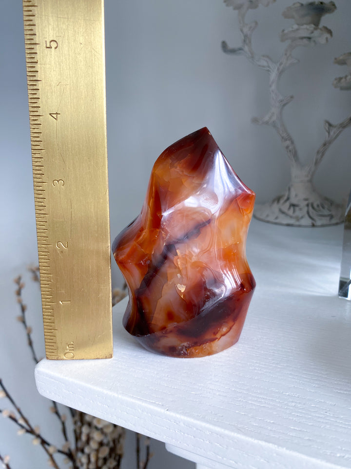 Unique Carnelian Flame #9