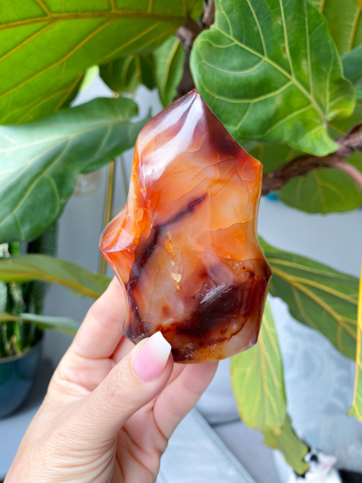 Unique Carnelian Flame #9
