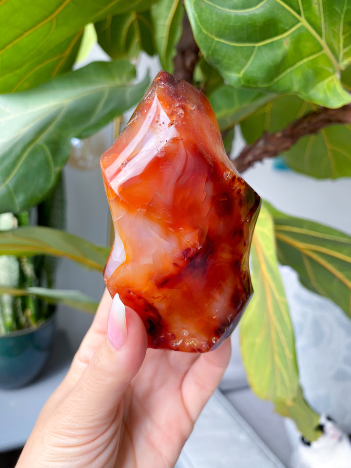 Unique Carnelian Flame #9