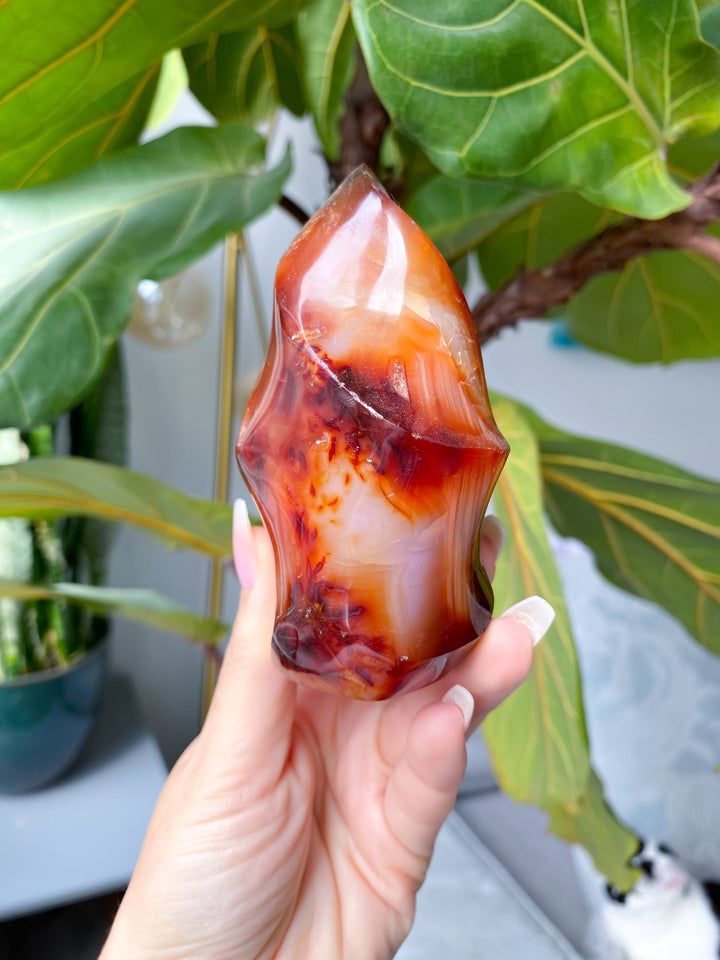 Unique Carnelian Flame #9