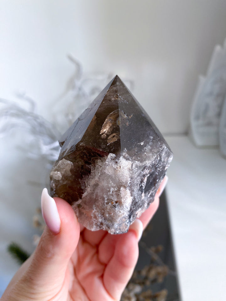 Rainbows Smokey Quartz Top Polish #12