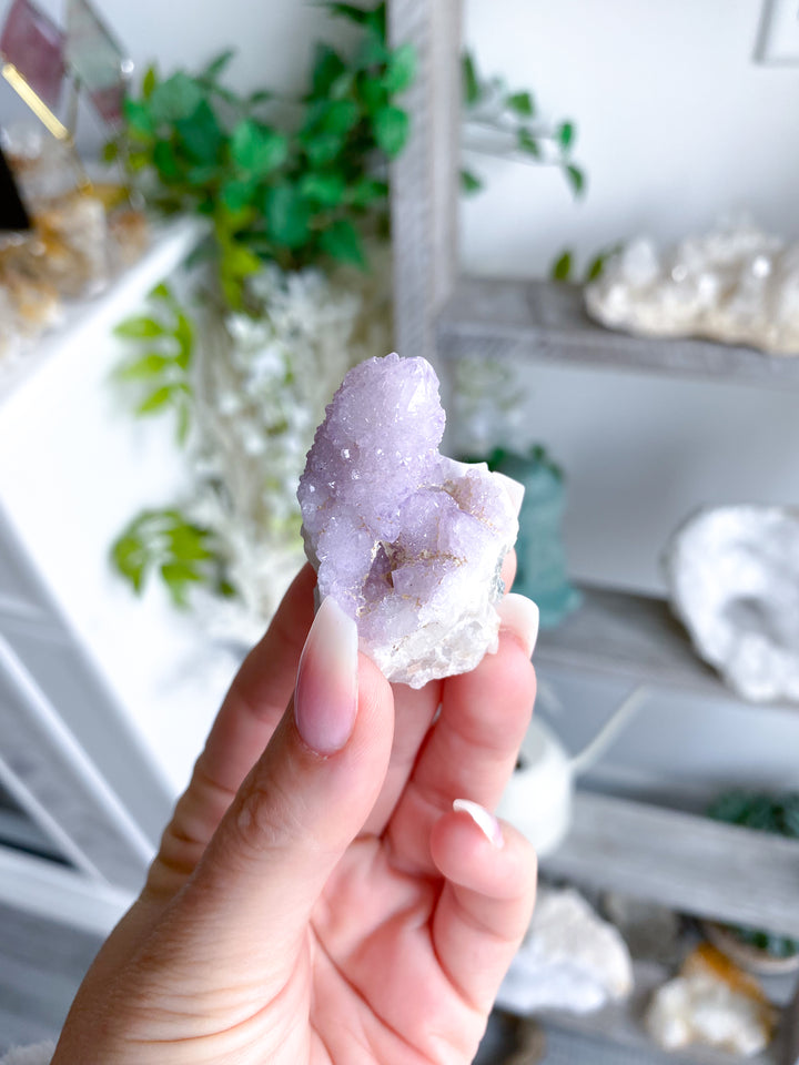Lilac Purple Spirit Quartz Point #2