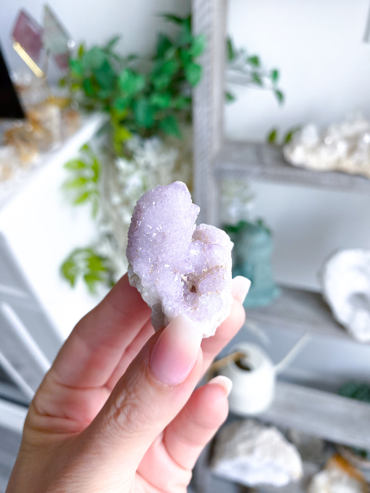 Lilac Purple Spirit Quartz Point #2