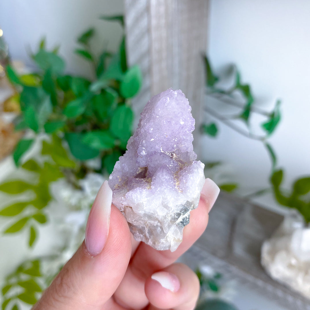 Lilac Purple Spirit Quartz Point #2