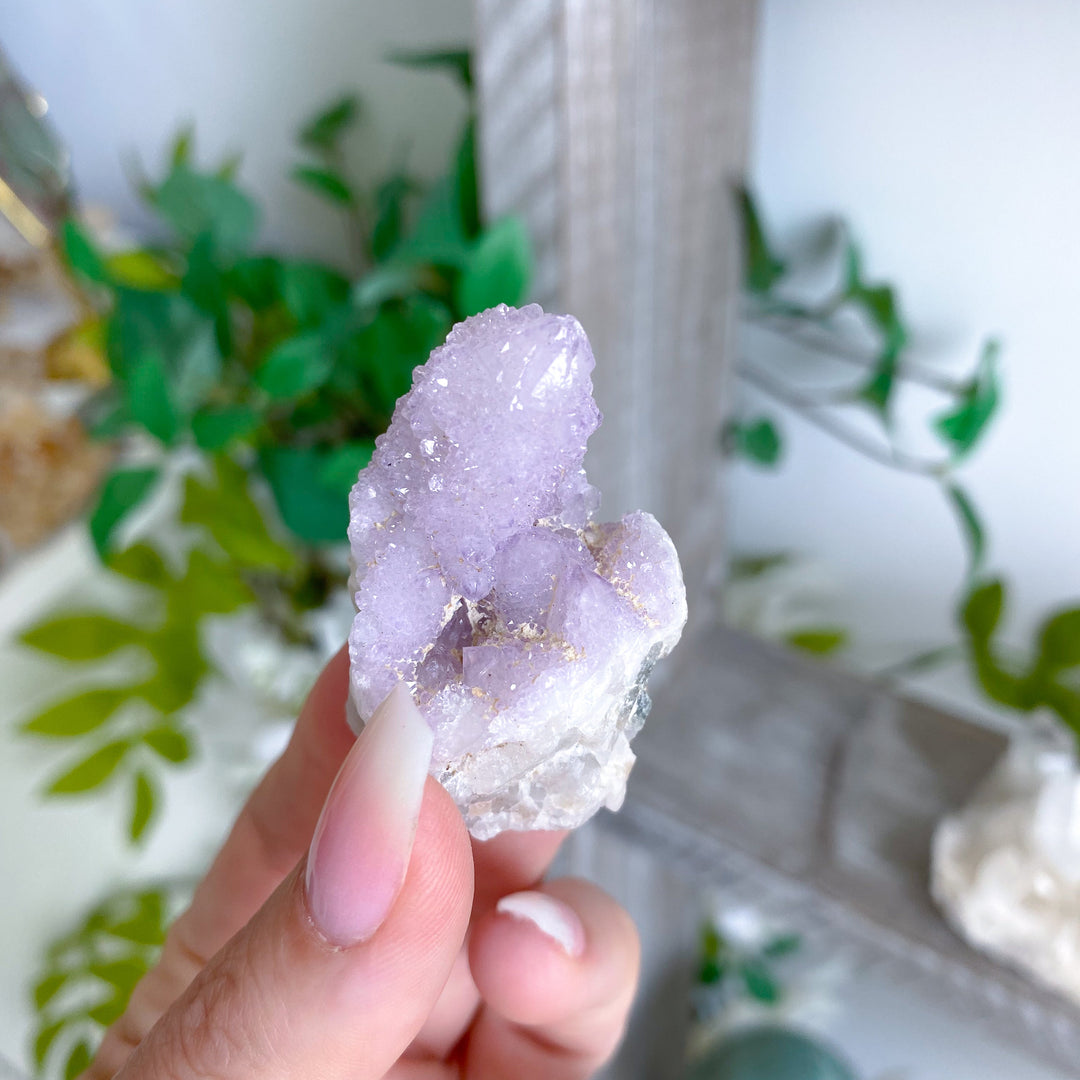 Lilac Purple Spirit Quartz Point #2