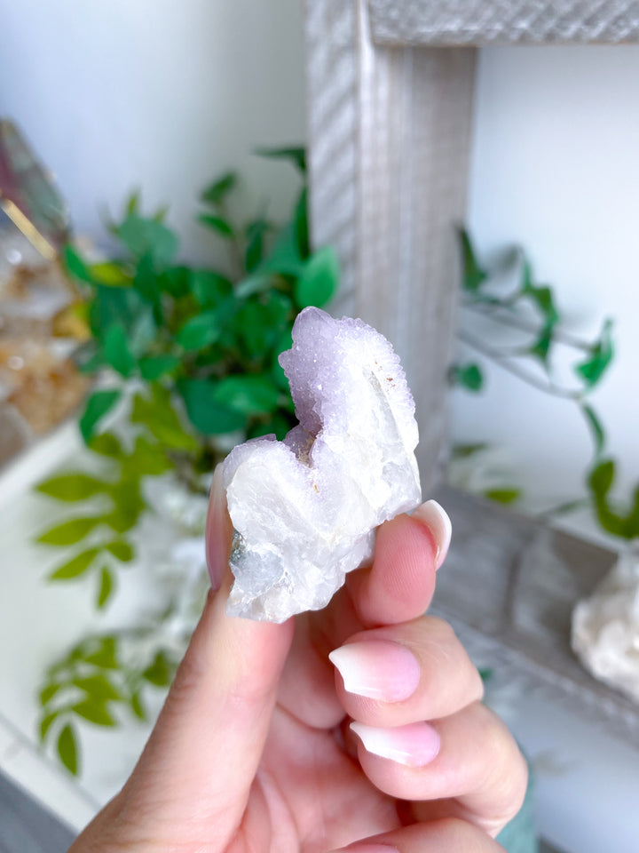 Lilac Purple Spirit Quartz Point #2