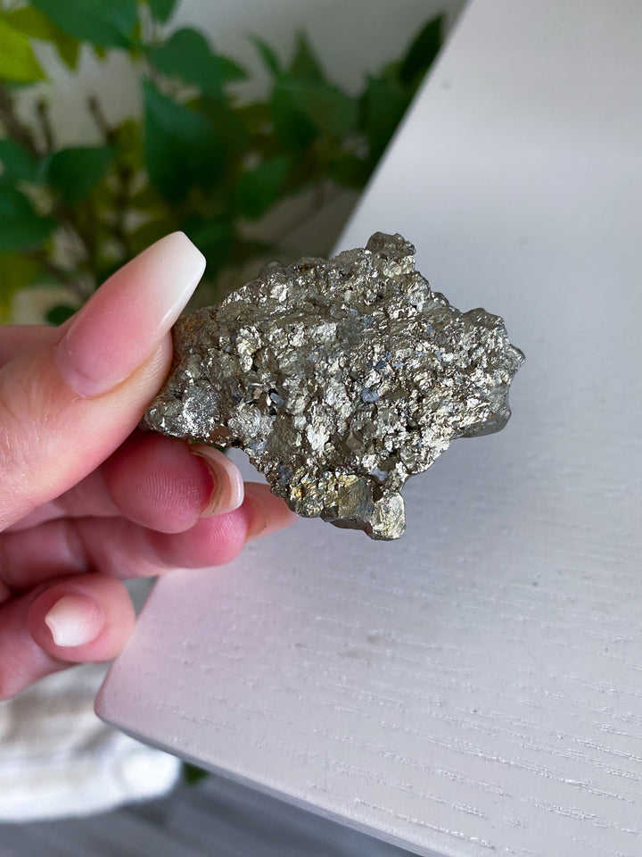 Shiny, Unique Pyrite Cluster #1