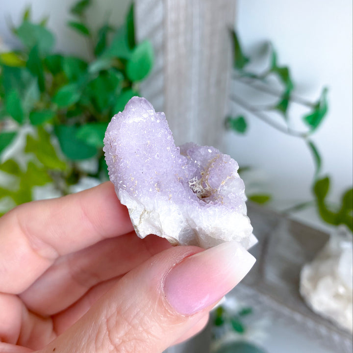 Lilac Purple Spirit Quartz Point #2
