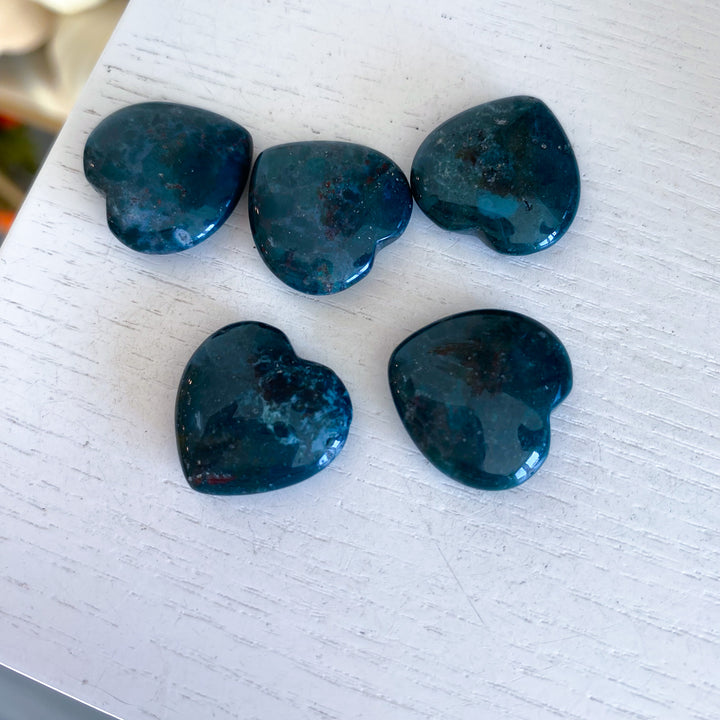Indian Bloodstone Mini Heart