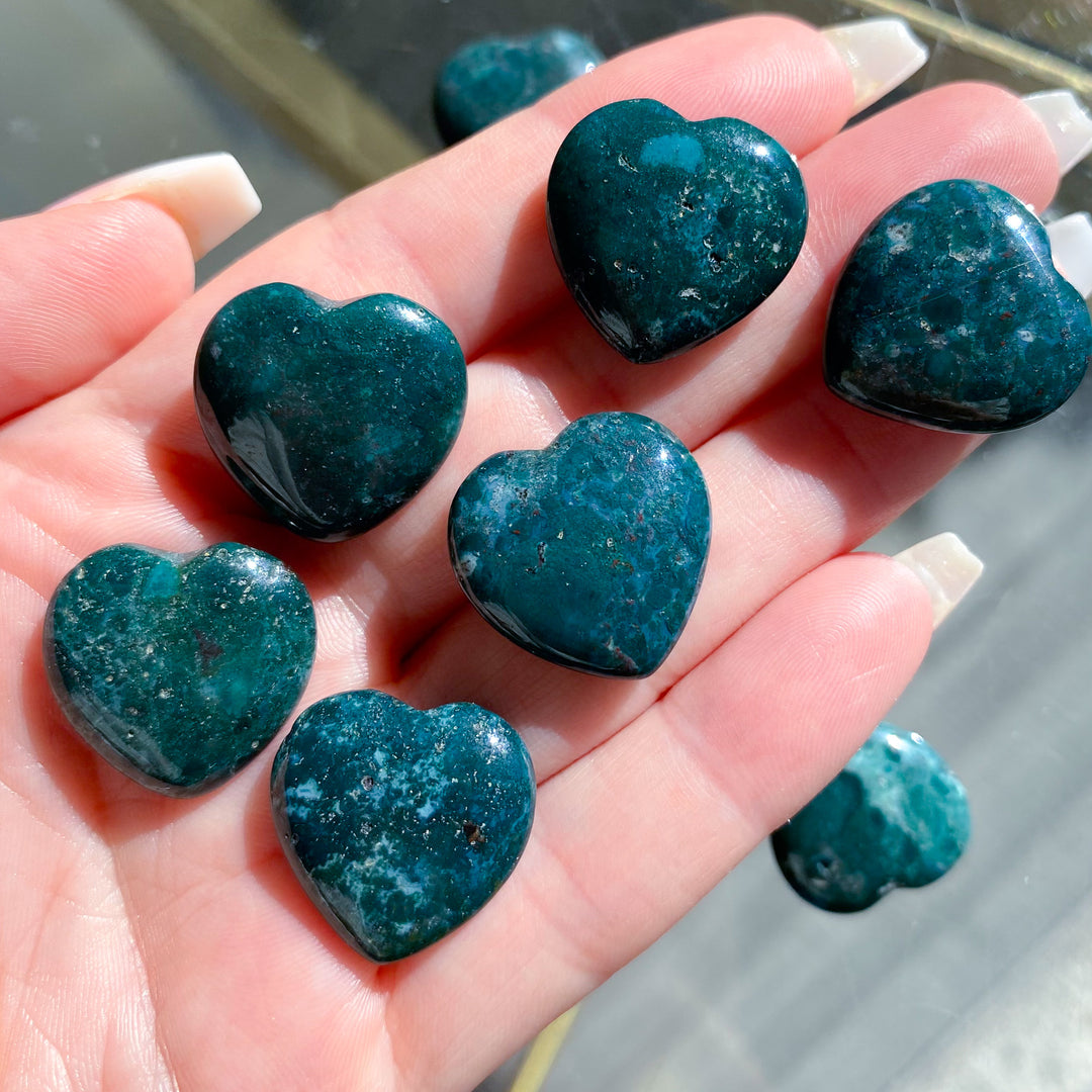 Indian Bloodstone Mini Heart