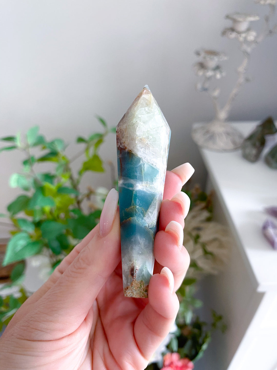Small Amazonite Wand 