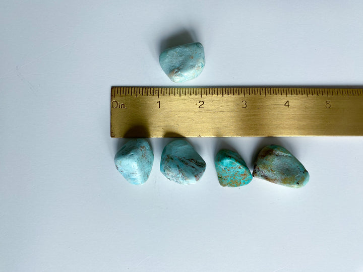 Peruvian Turquoise Tumble Stone