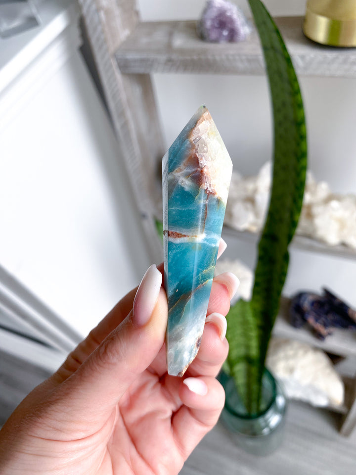 Small Amazonite Wand 
