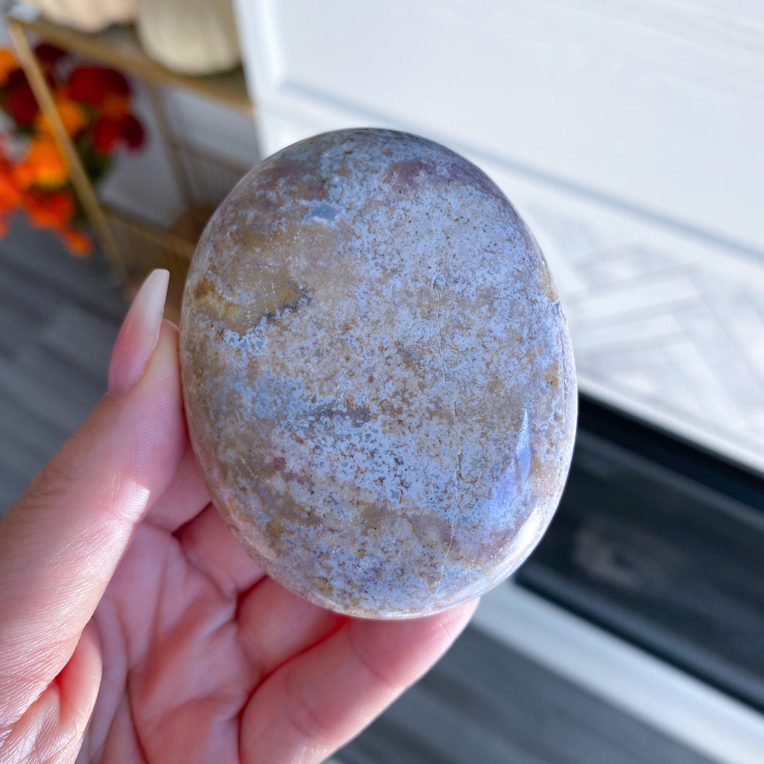 Jumbo Unicorn Jasper Palm Stone 