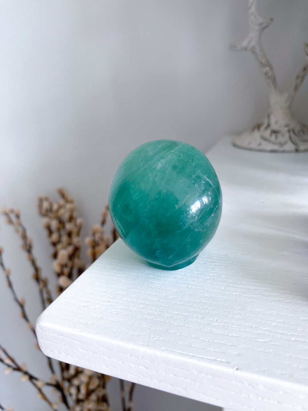 Green Fluorite Skull - Get Exact Piece